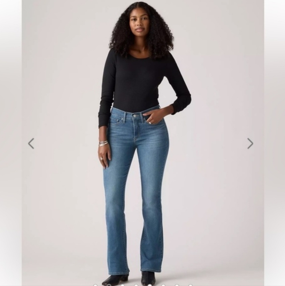 Levi strauss 315 shaping bootcut soft denim size High Waisted 24W
